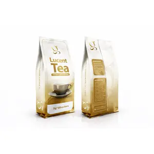 Lucent Tea bags - (Organic Glow Tea) 14 Days Skin Brightening | Glutathione Herbal Infusion.