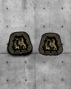 Carpenters Union Blackout Sticker, Lineman Sticker ,Hard Hat Stickers, Hard Hat Stickers For Men