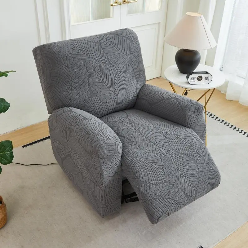 Leaf Pattern Sofa Cover, Stretch Sofa Cover, Elastic Sofa Slipcover, 1 Set Soft Comfortable, Dustproof Sofa Cover for Home Living Room, Home Decor