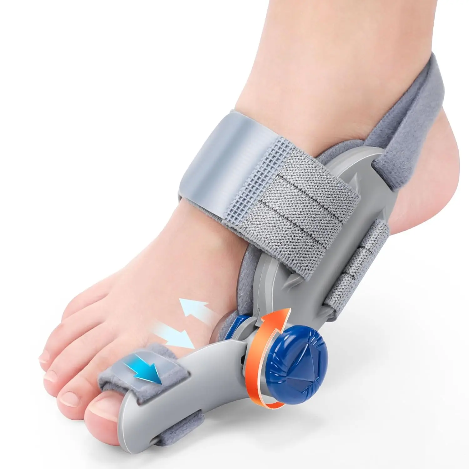 Fitease Bunion Corrector for Women & Men, Adjustable Bunion Fix for Big Toe Separation Relief Left/Right Feet Hallux Valgus Relief