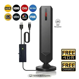 HD Digital TV Antenna for Local Channels, Long Range Indoor Outdoor HDTV Antenna, Smart and Older TVs