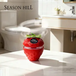 Two Pack Strawberry Shaped Natural Air Freshener -Fresh Fruit Scent for Car&Home,SEASON HILL Freshener