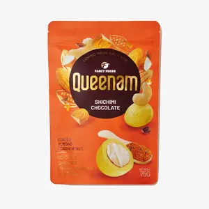 Queenam Shichimi Almond Cashew Choco 75g