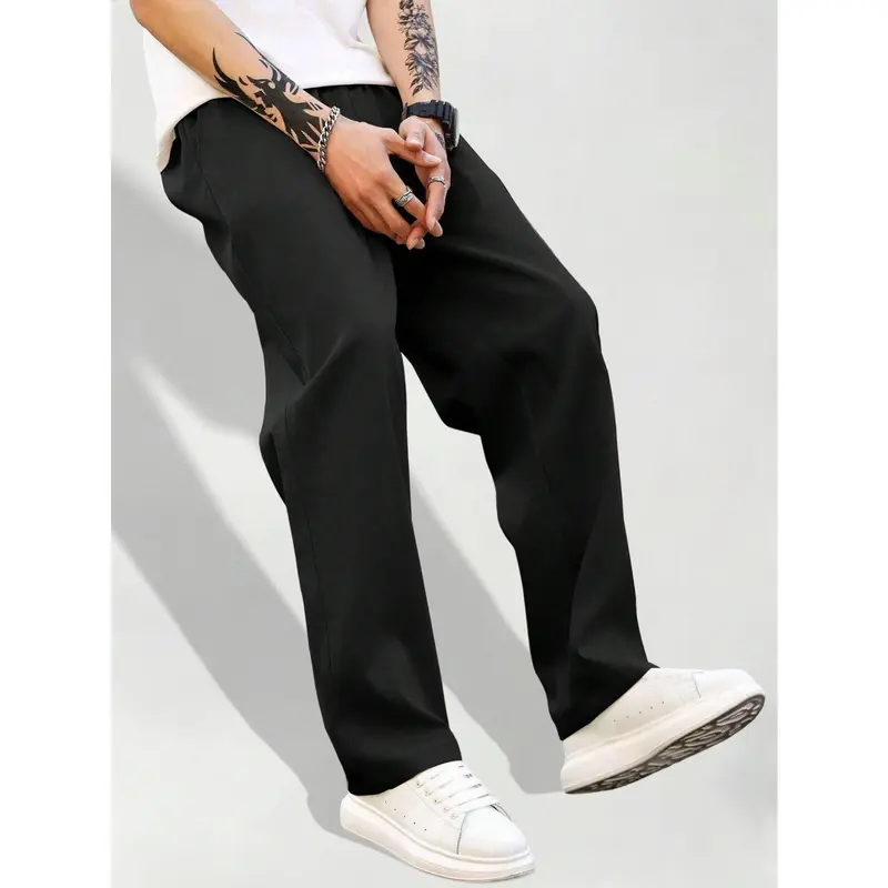 Boys' joggers  for  Teens' Versatile Outdoor Sports Workout Solid Color Straight  for Autumn  casual zip-up jacket fashion hoodie new spring kids sweatshirt Tactical  plaid pajama pants boys mens and clothes weats coat 7th birthday thick sweatpants winter