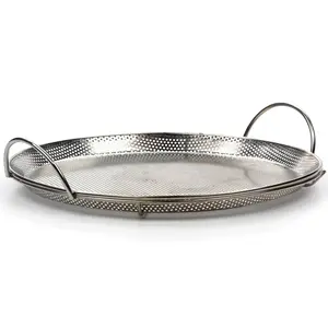 RSVP BBQ Precision Pierced Pizza Pan