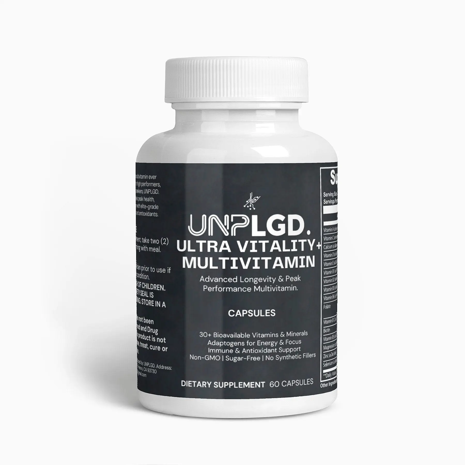 UNPLGD. ULTRA VITALITY+ | Advanced Longevity & Performance Multivitamin