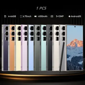 6.75-Inch Large Screen Smartphone, 4100mah Long Battery Life, 4+64GB Memory, Octa-Core Processor, Dual Camera, Android 10, 4g Dual Sim