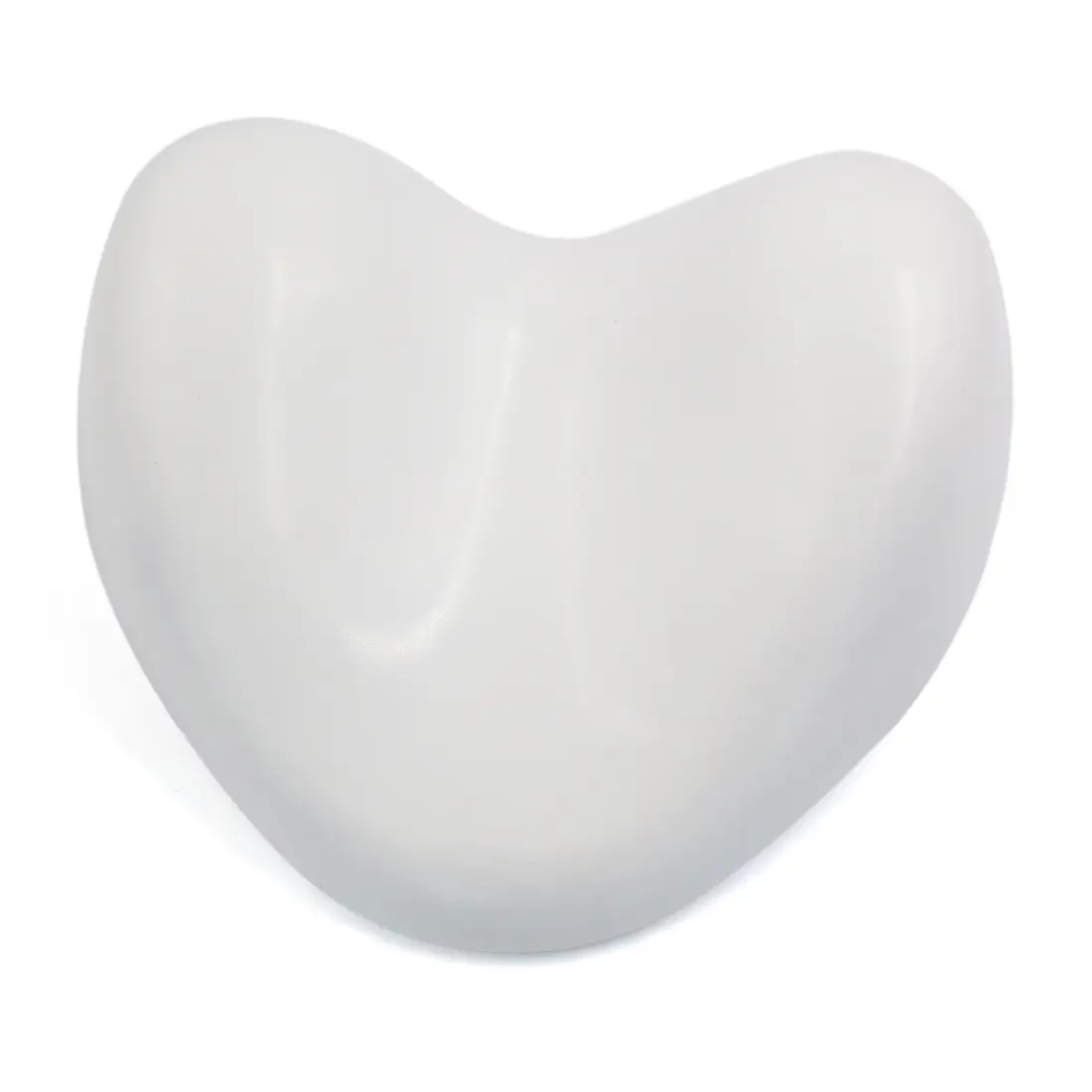 Unique Bargains White Waterproof Heart Shape Soft Spa Bath Pillow Neck Back Support Cushion for Bathtub Hot Tub