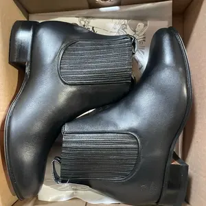 Canelo Botín Negro Talla 6-12 Footwear Comfort Bota