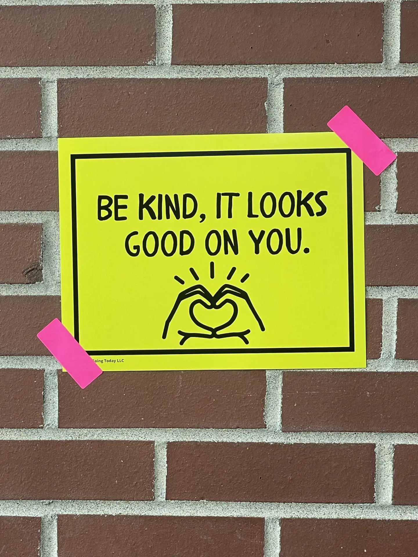 Inspirational Poster Pack 20 Unique Bright Encourage Kindness  Teacher Gifts College Finals Roommate Sorority Sisster Student Grandma Caregiver Nurse