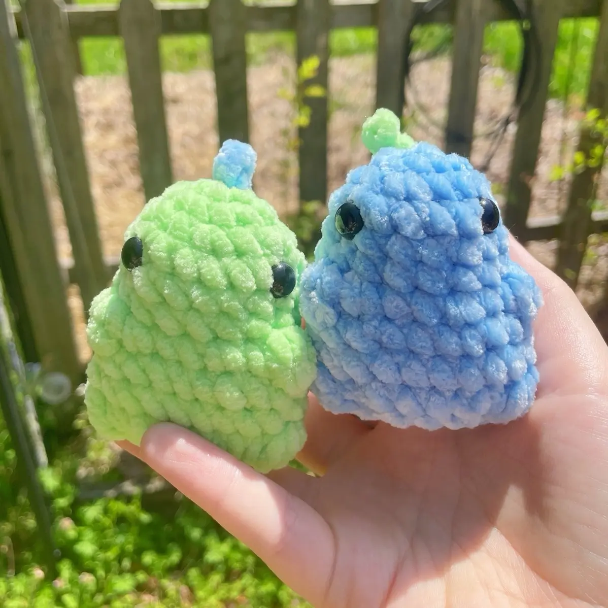 Baby Dino Amigurumi Crochet Plush (1 ct)