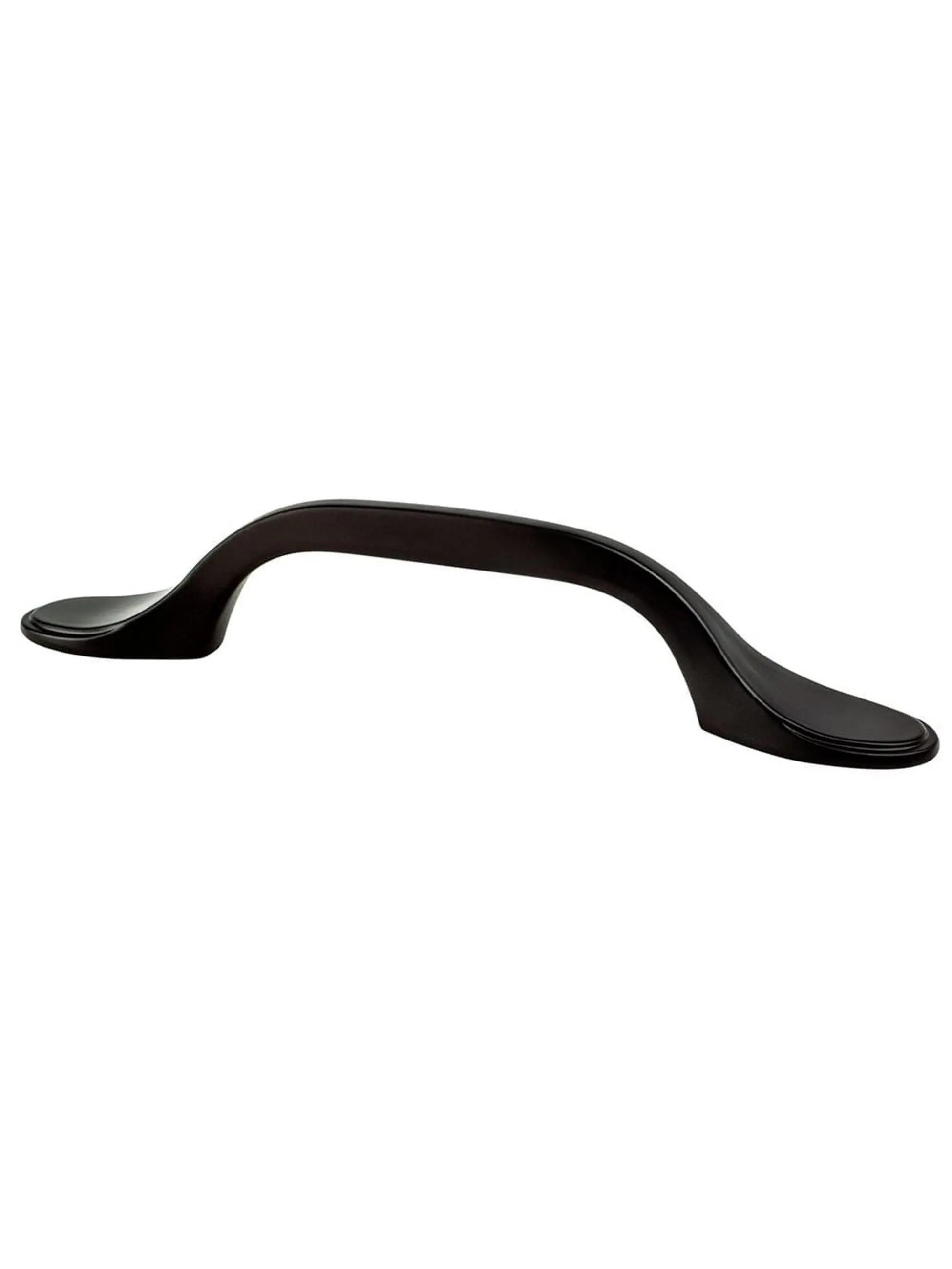 3 in. Traditional Advantage One CC Matte Black Rounded End Pull