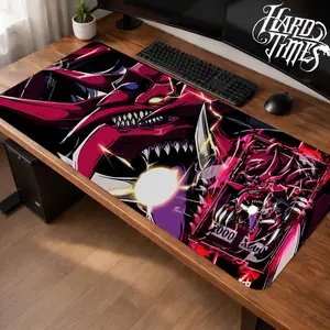 Slifer the Sky Dragon Yu-Gi-Oh! Gaming Mouse Pad Personal, Custome, Anime Desk Mat Extended Keyboard Pad Waterproof Non Slip Rubber Base Large Mousepad for PC Gamer Setup Desk Accessories 40x21 Inch,Office Gifts, Decor desktop