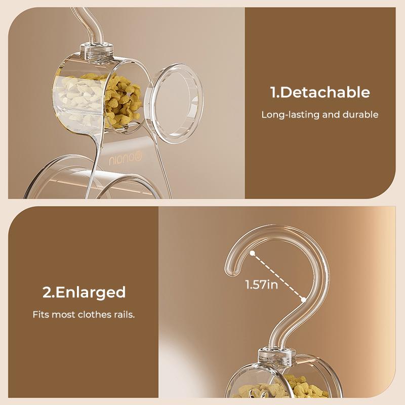 Luxury Clear Acrylic Purse Hanger Durable Closet Organizer Hooks for Bag Storage and Display, Suitable for Hanging Handbags & Backpacks