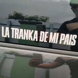 Taiger Brand La Tranka de Mi Pais Sticker for Cubans - LBMA Series Vinyl Decal for Personal Expression