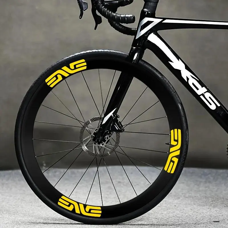12PCS is suitable for road bicycle wheel hub sticker color-changing wheel set wheel rim tire decoration, uncharged