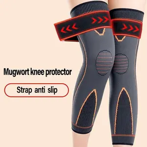 1 Pair Knee Protection for Warm, Old Cold Legs for Men and Women, Old Man Long Sleeve for Anti Slip Leg Protection in Autumn & Winter, Self-Heating Knee Sleeve