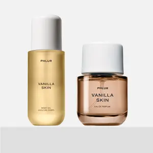 PHLUR Vanilla Skin - Full Size Daily Ritual Duo - 50mL Eau de Parfum + 4oz Body Oil Set PHLUR Vanilla Skin - Full Size Daily Ritual Duo - 50mL Eau de Parfum + 4oz Body Oil Set
