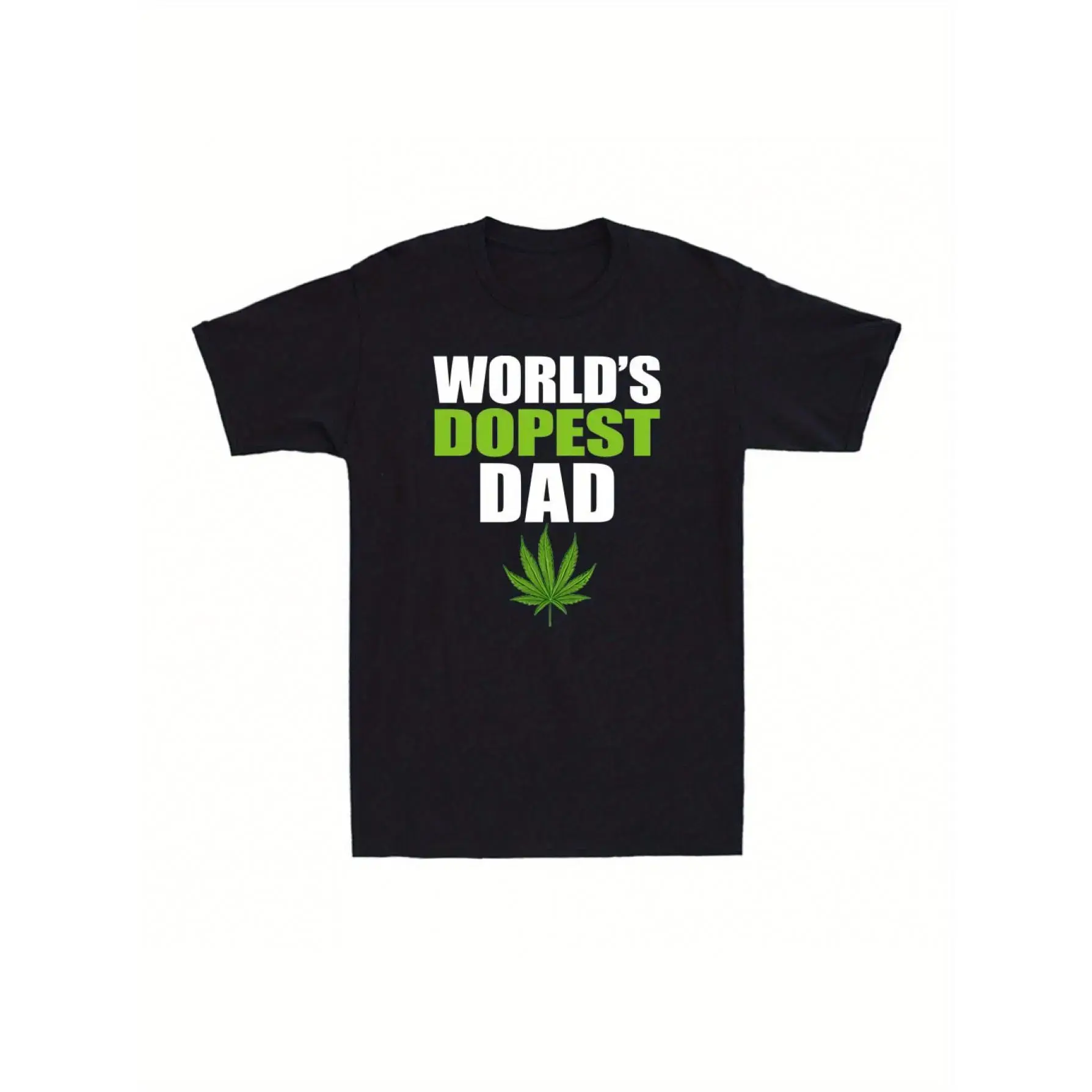 Worlds Dopest Dad Funny Father'S Day Gift For Dad Novelty Men'S T-Shirt T-shirt cwj01
