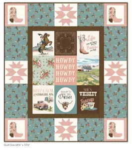 Howdy Cowgirl Quilt Kit
