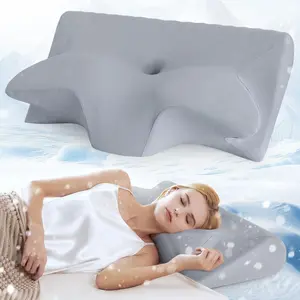 Memory Foam Neck Pillow, Soft Comfortable Neck Pillow, Ergonomic Design Neck Support Pillow, Bedding Supplies for Home & Travel, Mother's Day Gifts