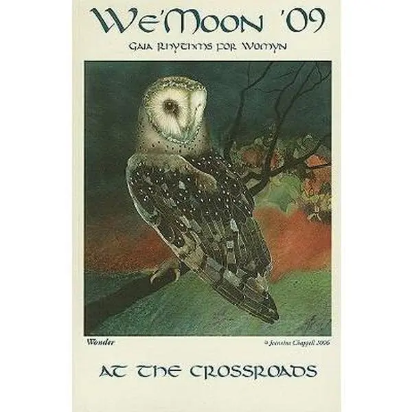 USED-We'moon 2009 Calendar: Gaia Rhythms for Womyn at the Crossroads, Layflat Edition (Paperback)