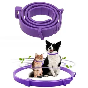 Adjustable Pet Calming Collar for Cats & Dogs, Anxiety Reduction Pheromone Collar, Lasting Natural Calm & Relax Soothing Design