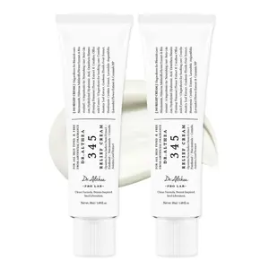 【Buy one Get one Free】345 Relief Cream - Daily Face Moisturizer, Blemish Relief Care, Soothing Recovery, Vegan Korean Skin