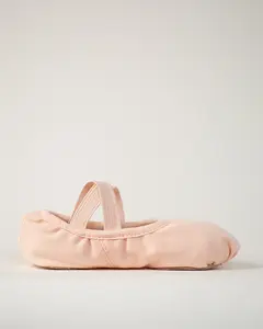 Kids Stretch Canvas Split Sole Ballet Shoes
