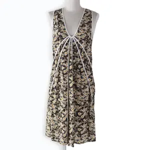 Pre-owned Stella McCartney Silk Small Leather Goods Floral Sleeveless Dress