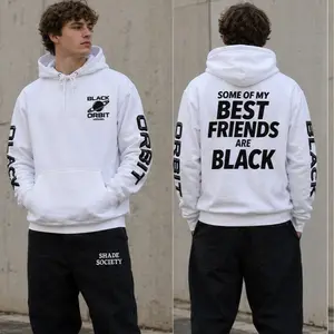 Black Orbit Fresh Wear Hoodie - Fashion Forward Pull Over for Winter & Summer Comfort