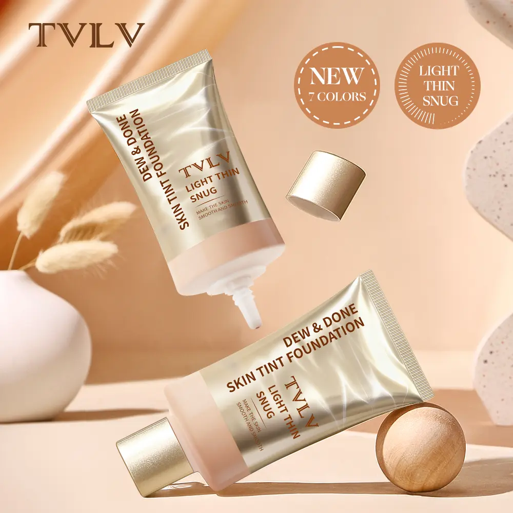 Hydrating Liquid Foundation - Waterproof Sweat-Resistant Airy Texture Concealing Base for Dry Skin - Long-Lasting Skin-Quenching Formula - Fresh Radiant No-Cakey Look for Daily Work Makeup - Moisturize - Cosmetic