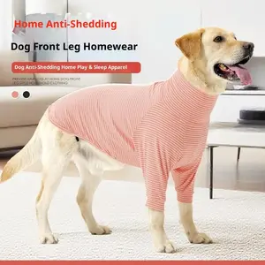 Paws & Relax 2025 Winter Dog Front-Leg Sweater Soft Breathable Fabric for Warmth Comfort Anti-Shedding Home Wear for Cozy Relaxation Indoor Use Clothing - Costumes
