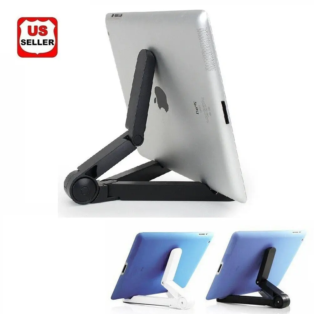Adjustable Compact Foldable Tablet Stand, Anti-Slip Portable Desktop Holder Mount, Tablet & Computer Accessories for iPad