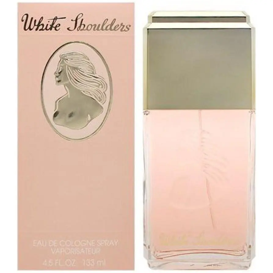 Evyan White Shoulders Women's Floral EDC Fragrance Spray - 4.5oz Atomizer Bottle, Boxed, Gardenia & Jasmine-Themed, Chic Classic Scent, Ideal for Evening Wear, Atomizer Women's Fragrance, Jasmine-Themed Women's Fragrance