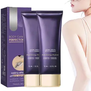 2PCS Body Coverage Perfector, All Over Complexion Perfector, Tattoo Cover Up Makeup, Waterproof and Lasting Effect for All Skin Types