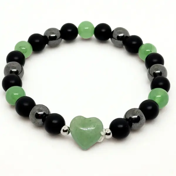 Green Quartz Beaded Bracelet