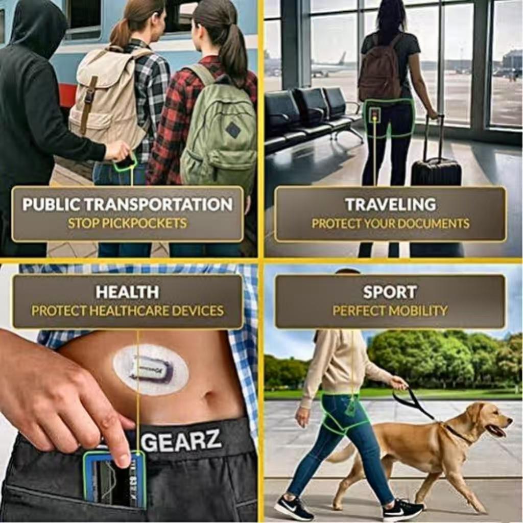 Viral on TikTokWomen's Underwear with Secret Pocket Panties, 2 /4Packs Anti Pickpocket Travel BoxersCotton underwear, soft breathable Viral on TikTokWomen's Underwear with Secret Pocket Panties, 2 /4Packs Anti Pickpocket Travel BoxersCotton underwear, soft breathable