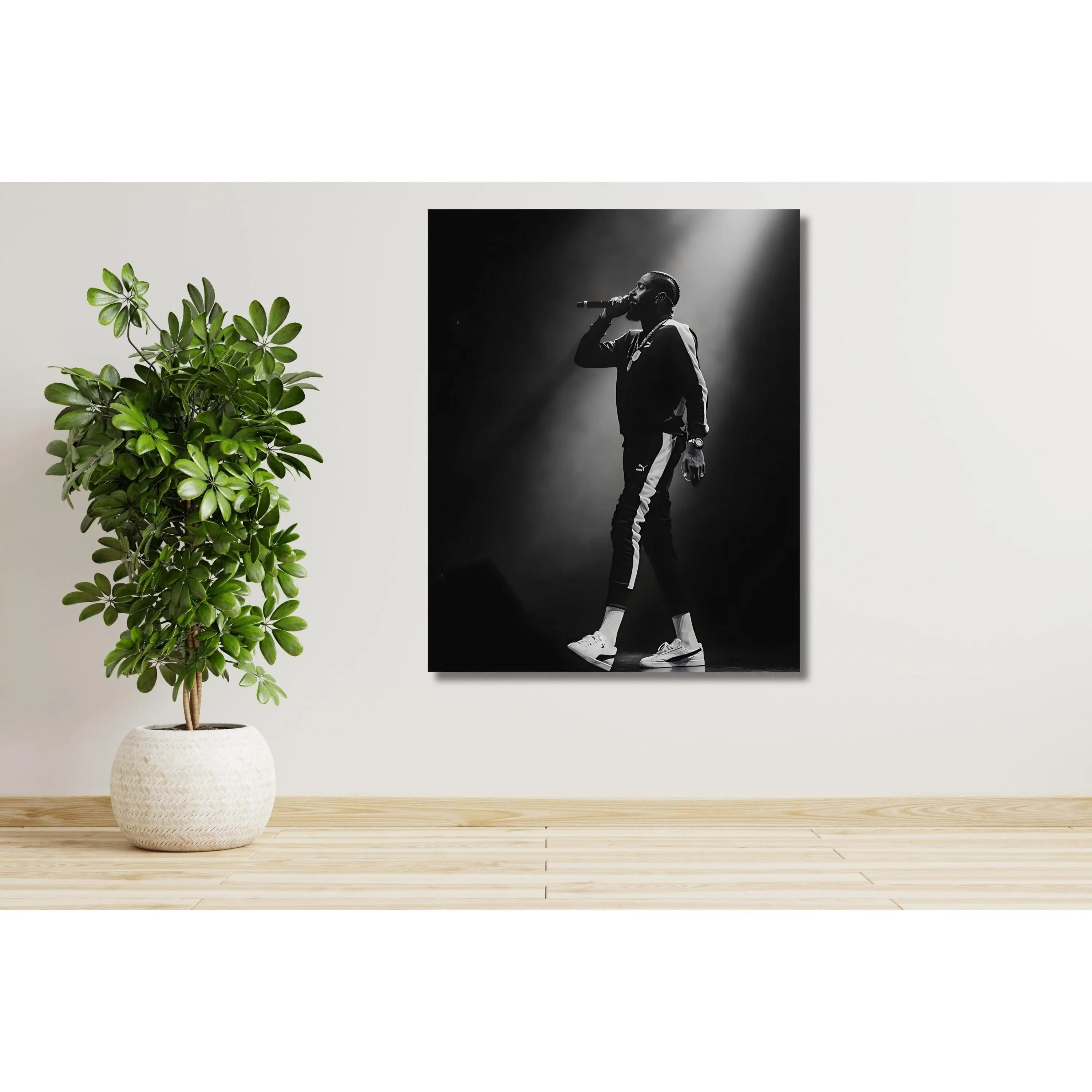 Nipsey's Hussle Print|Black And White|American Rapper Poster|Music Studio Decor|Nipsey's Hussle Wall Art|Nipsey's Hussle Quotes Art