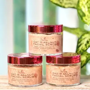 Oats and Walnut Facial Scrub