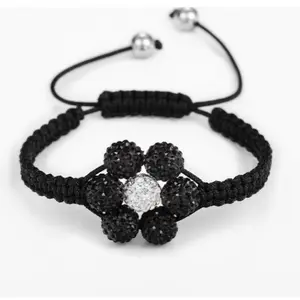 Flower Shamballa Bracelet