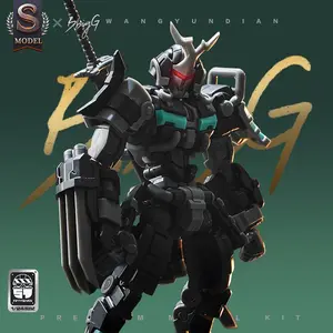 1/24 Scale Sci-Fi Mecha Warrior Model Kit, High Mobility Skeleton Robot Soldier, Perfect for Collectors and Players, DIY Assembly Gift