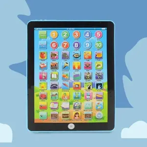 Learning Tablet Toy, 1 Count Educational Tablet Toy, English Learning Touch Reading Equipment, Birthday Gift for Boys & Girls
