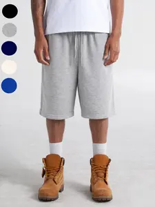 Loose-Fit Solid Color Shorts, These knee-length shorts are perfect for casual summer days (XS-XXL)