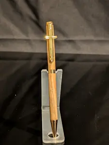 Bethlehem Olivewood Cross Pen | Gift Box & Certificate