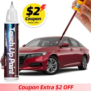 2025 New Touch Up Paint Pen for Cars, Car Paint Scratch Repair, Two-in-One Car Touch Up Paint Fill Paint Pen, Quick & Easy Solution to Repair Minor Automotive Scratches High Cover Effects 0.8 fl oz