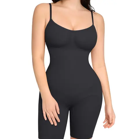 FeelinGirl #Live Shapewear for Women Butt Lifter Bodysuit Tummy Control Shapewear Seamless Basic Comfort Womenswear 6 Hip Compression