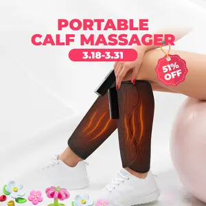 CINCOM Heated and Portable Leg Massager with Calf Airbags, Adjustable Modes and Intensity Levels for Enhanced Comfort – The Ideal Relaxation Gift for Loved Ones