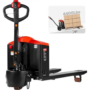 VEVOR Electric Pallet Jack, 3300 lbs Load Capacity, Lithium Battery Powered Pallet Jack Truck with 48Lx 27W Inch Forks for Material Handling, Suitable for Warehouse, Supermarket, ManufacturingVEVOR Super Brand Day