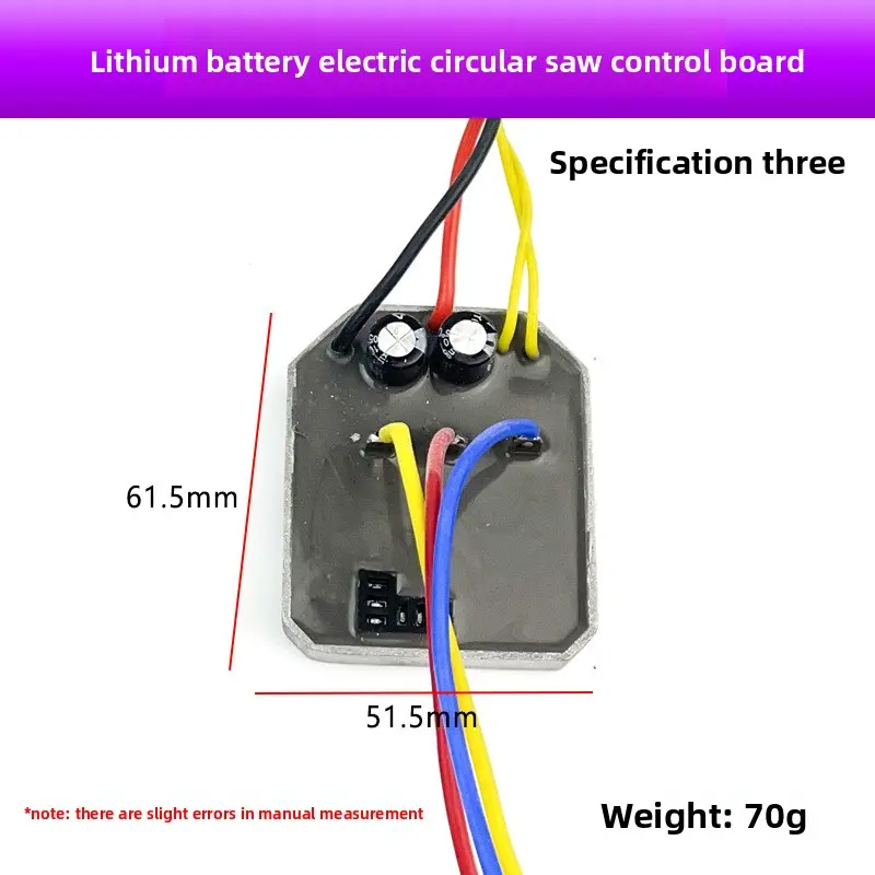 Circular Saw Control Board with Motor Cable 1 Piec